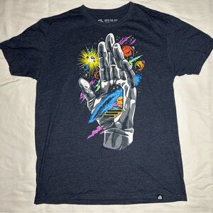 Into the AM Push Through Hand Tshirt - Men’s Large